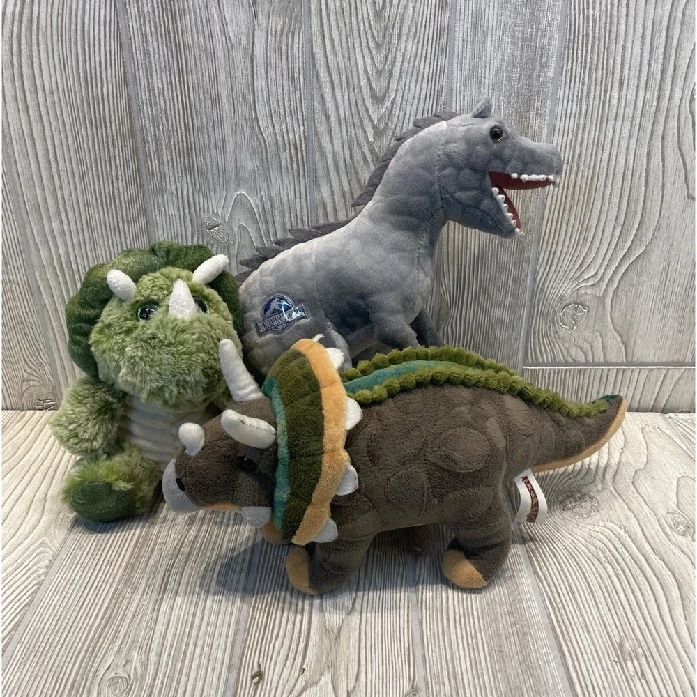Plush Dinosaur Lot of 3 Jurassic World Indominus Rex 11